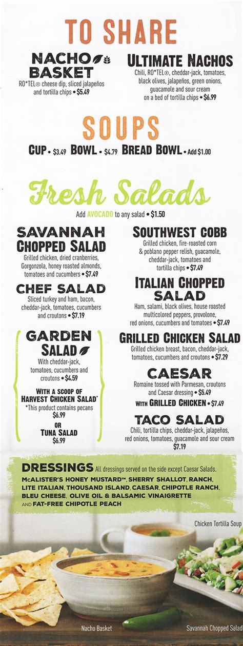 mcalister deli|mcalister's deli menu.